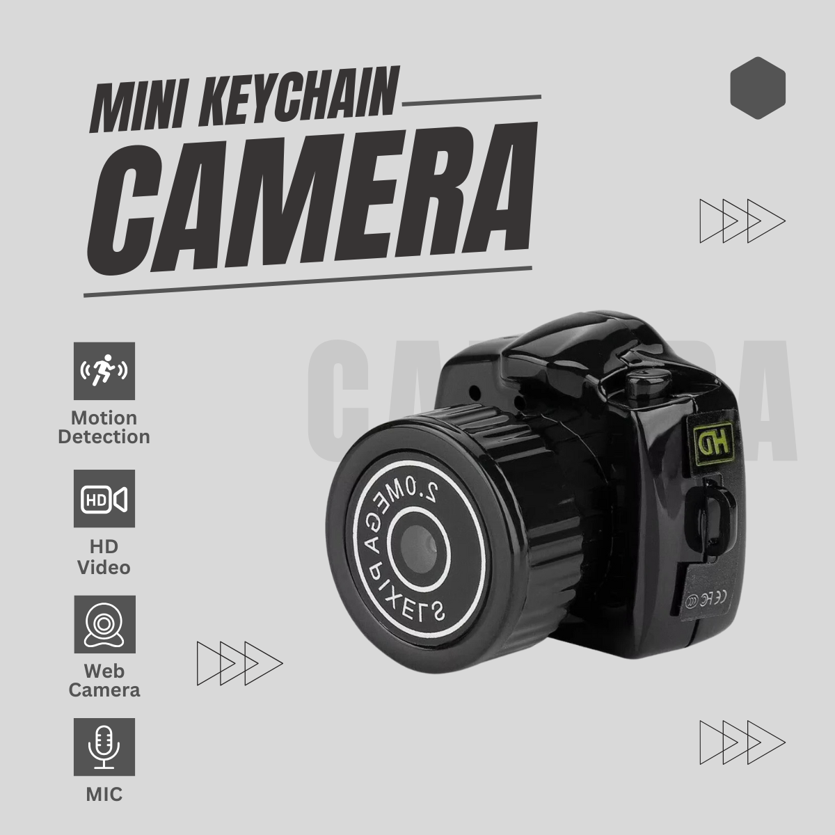 Mini Keychain Camera